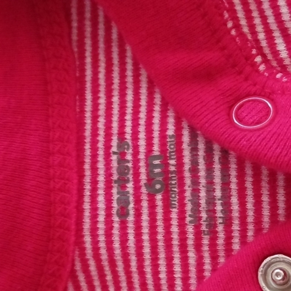 CARTER'S Candy Cane Striped Pajamas - Picture 4 of 5